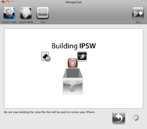 Pwanage Tool 2.0 Generando el IPSW